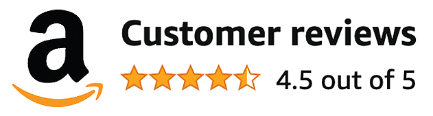 4/5 review stars for customer reviews on amazon